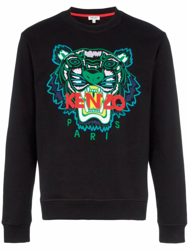 felpa uomo kenzo cod.F955SW0014XA Colore NERO